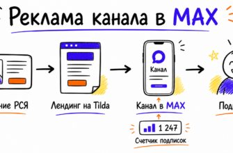 Реклама канала в MAX через Яндекс Директ - обложка статьи блога Aisha