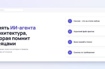 Память ИИ-агента и архитектура, которая помнит месяцами